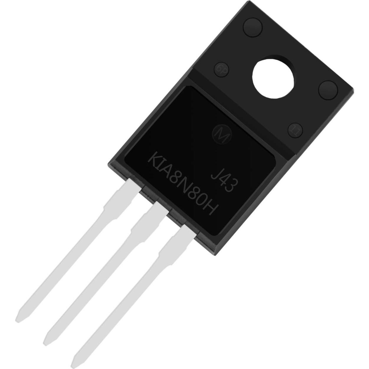 Transistor MOSFET NMOS CHANZON 8N80 800V 8A Paquete de 10