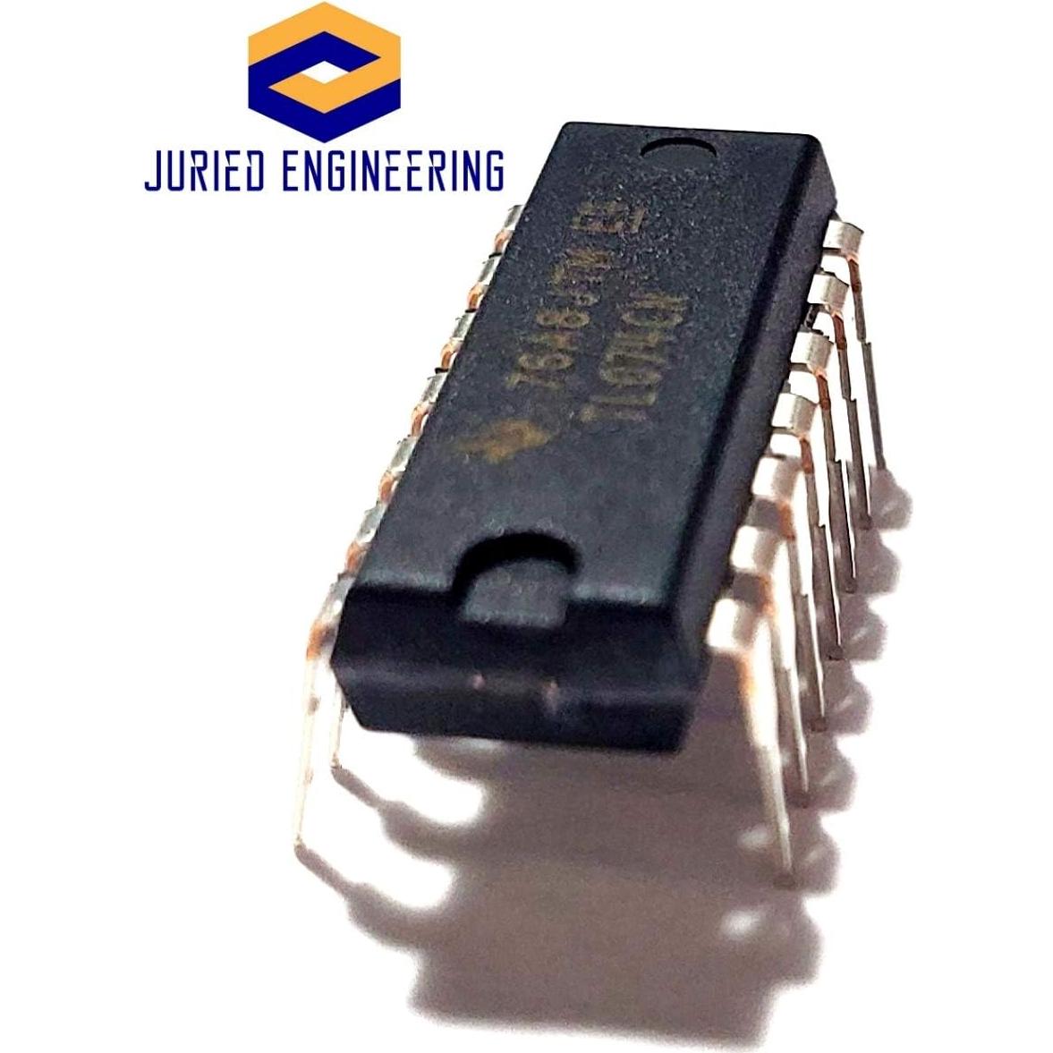 Amplificador Operacional Cuádruple TL074 TI - Bajo Ruido JFET