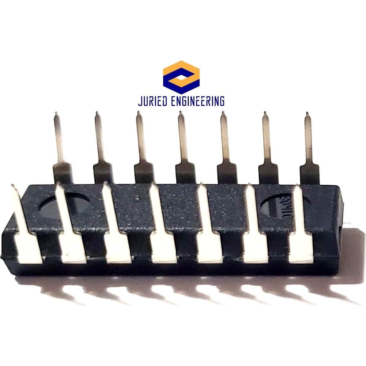 Amplificador Operacional Cuádruple TL074 TI - Bajo Ruido JFET