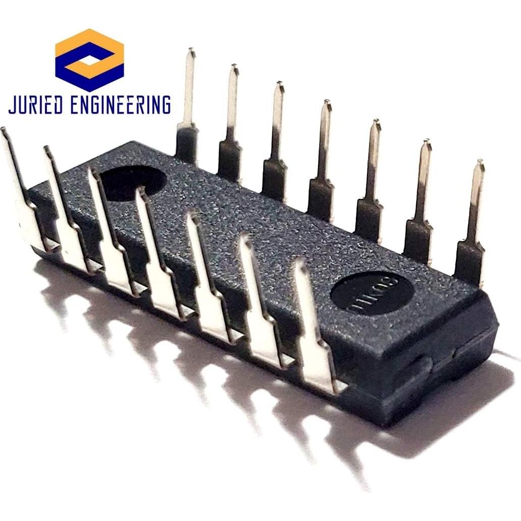 Amplificador Operacional Cuádruple TL074 TI - Bajo Ruido JFET