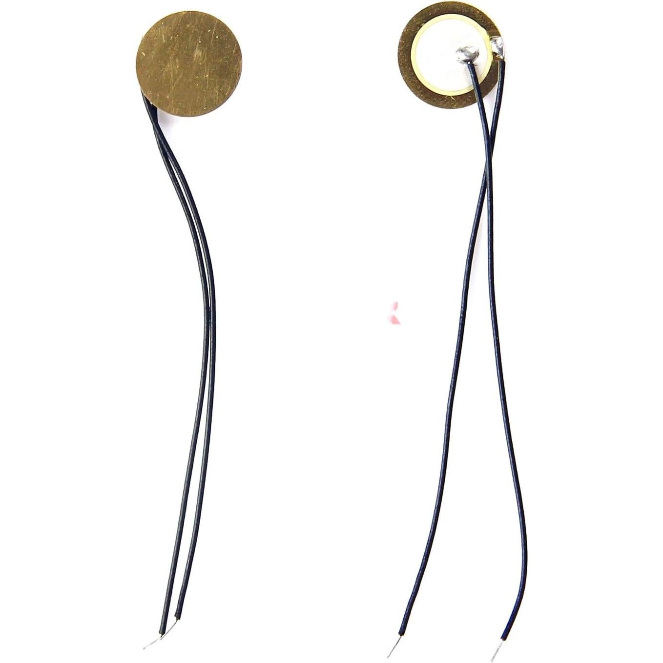 20 Sensores Piezoeléctricos 12mm con Cables de Cobre - Daier