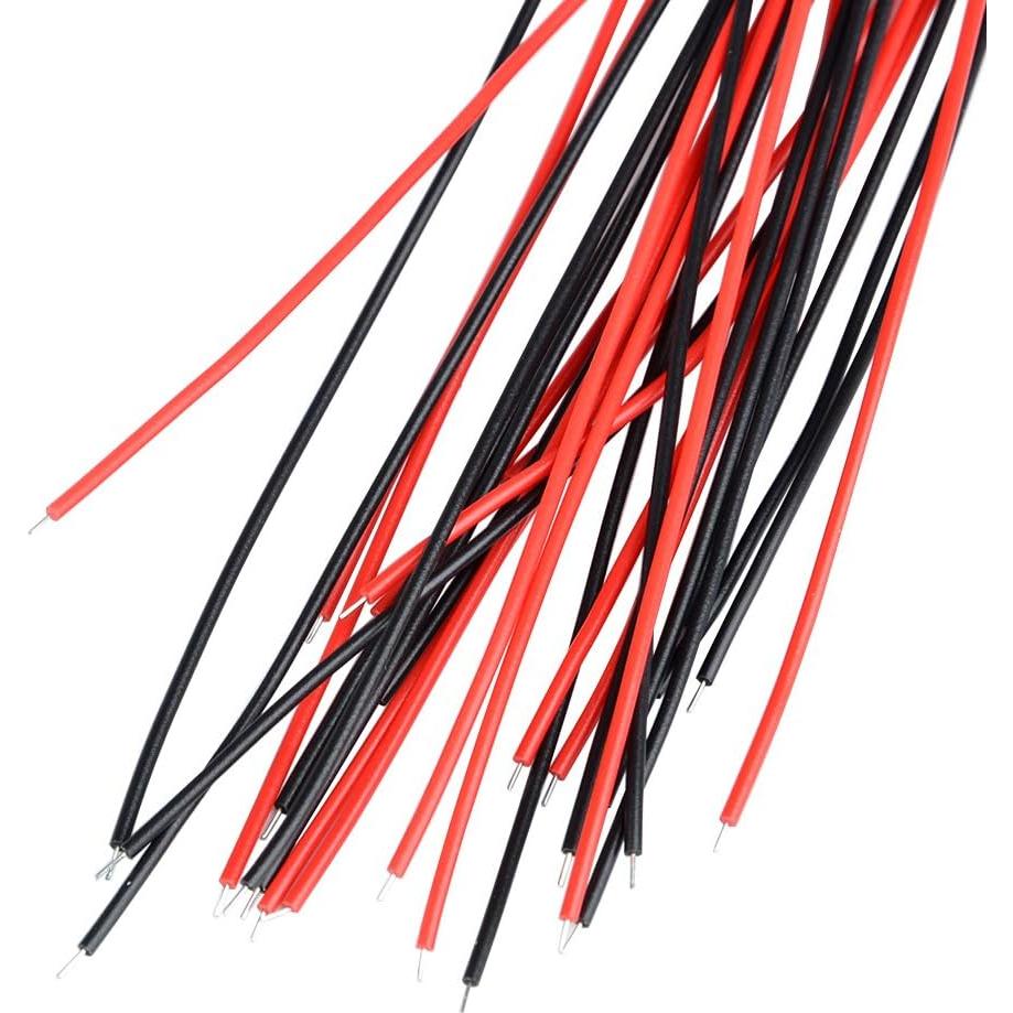 15 Discos Piezo TIMESETL 27mm con Cables 33mm para Guitarra