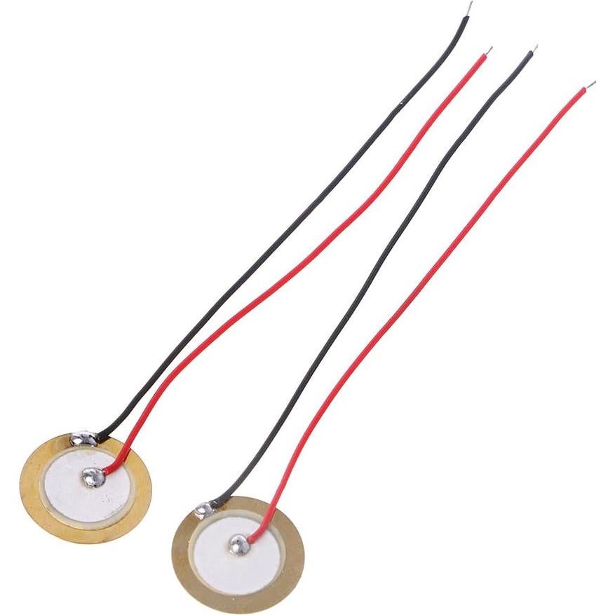 10 Piezas Buzzer Piezoeléctrico Cerámico 15mm HYROOY