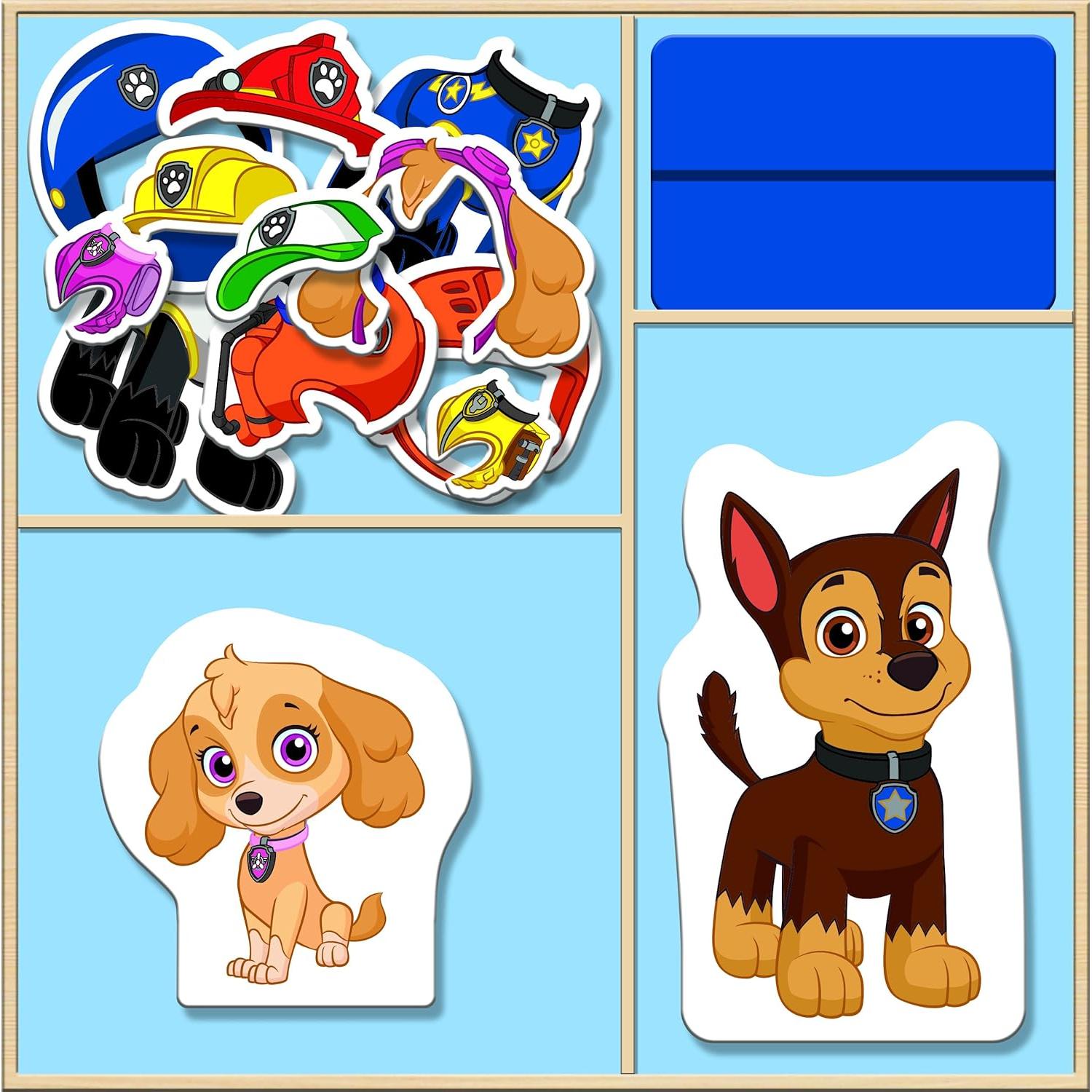 Rompecabezas Magnético de Madera Paw Patrol 25 Piezas