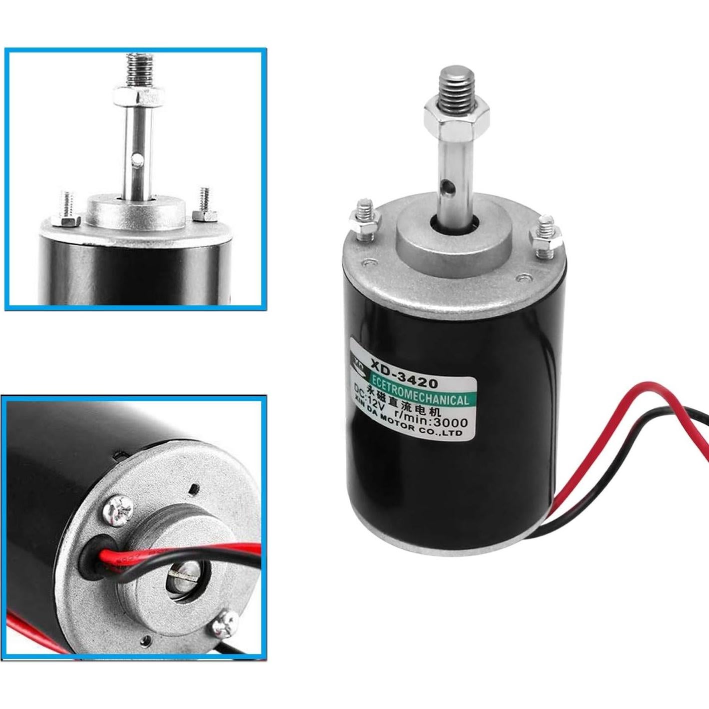 Motor de Corriente Continua 12V 30W Together-life 3000RPM