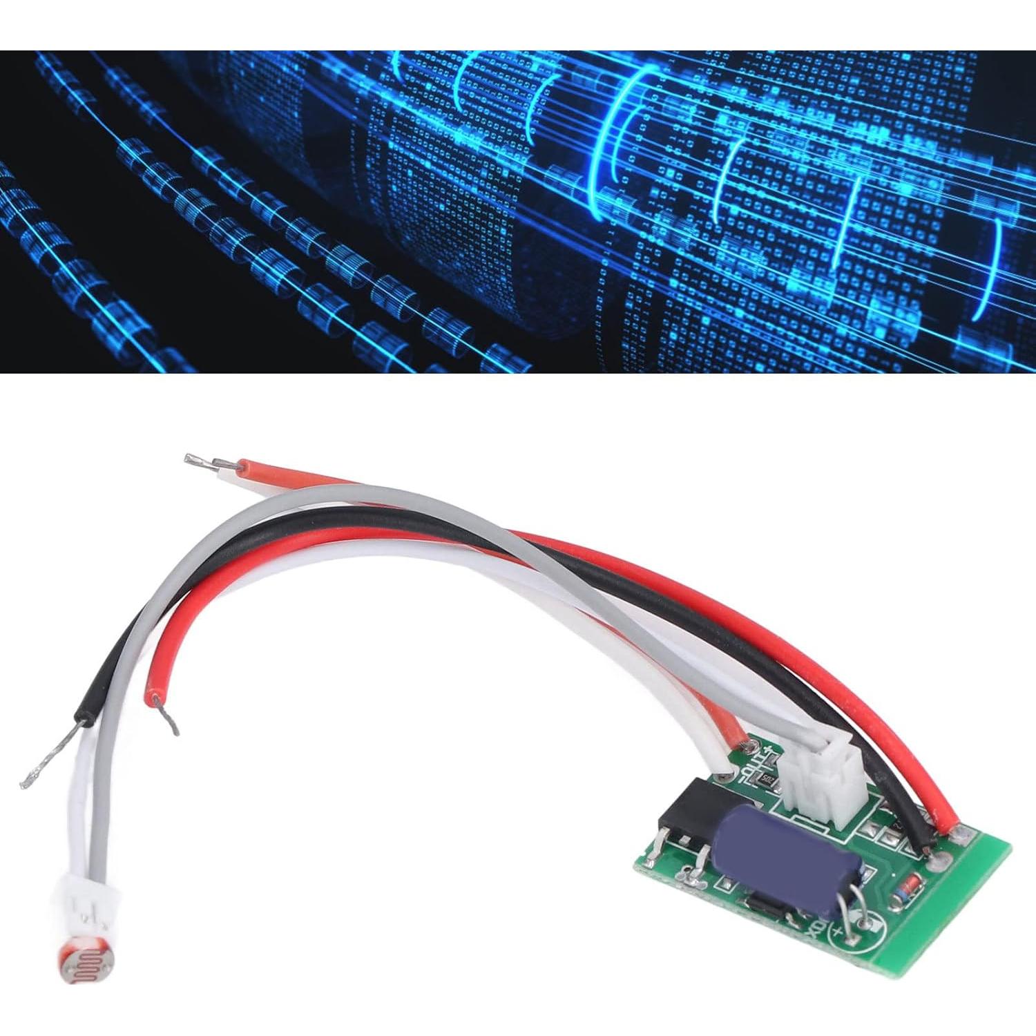 Placa de Control de Luz Solar FTVOGUE 2.54x1.78cm Automática