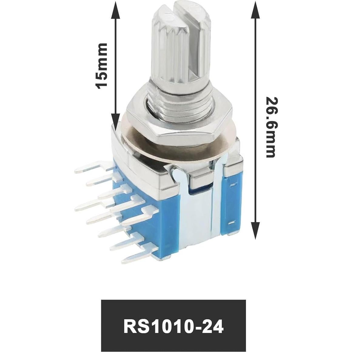 Interruptor de Banda SING F LTD 2 Polo 4 Posiciones 5 Pcs
