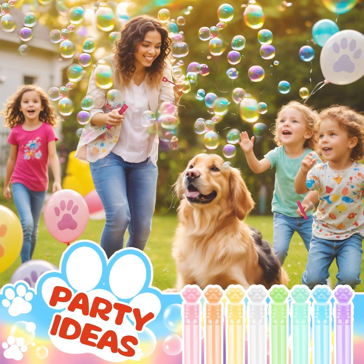 Varitas de Burbujas Mini MAPIXO 32 Piezas Colores Vivos