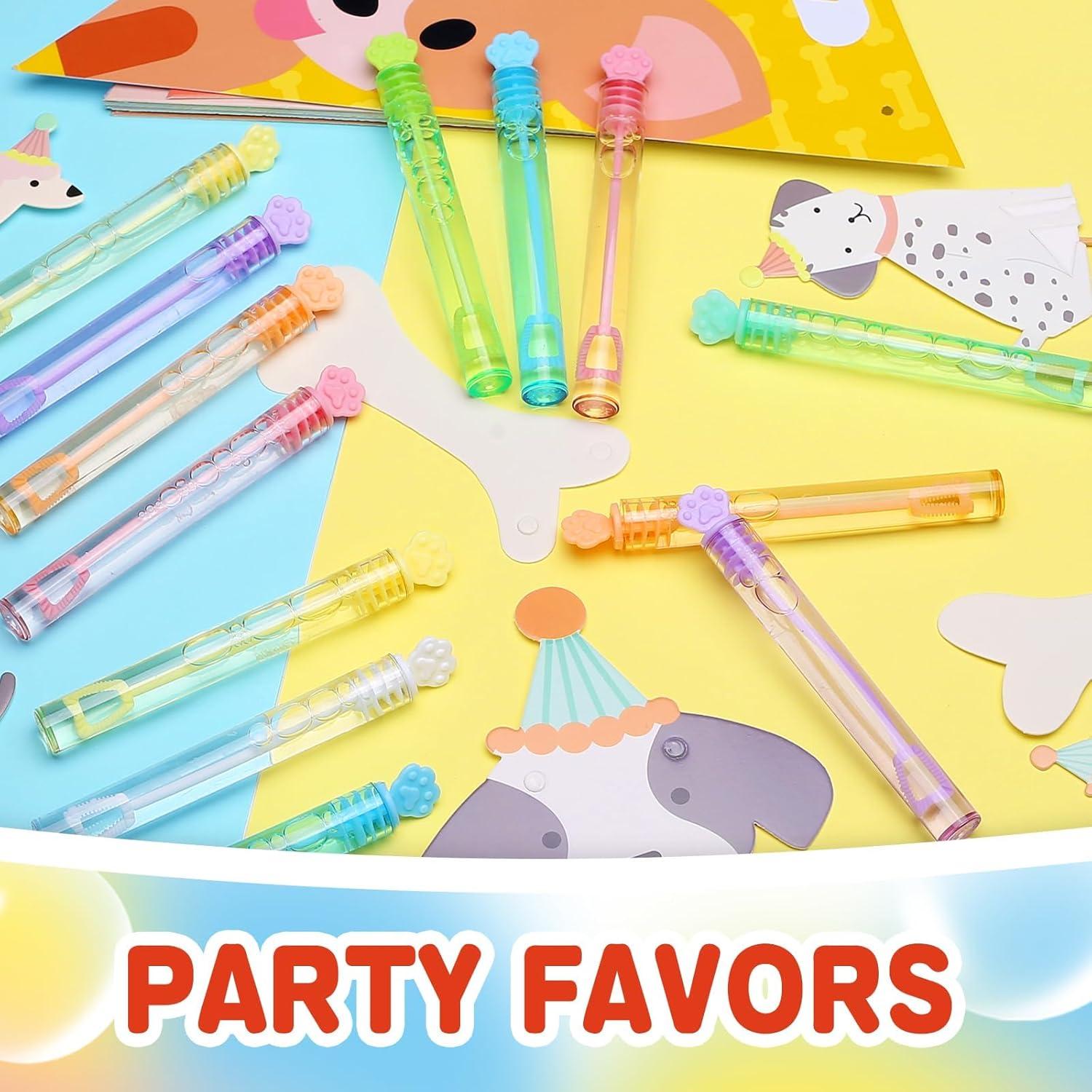 Varitas de Burbujas Mini MAPIXO 32 Piezas Colores Vivos