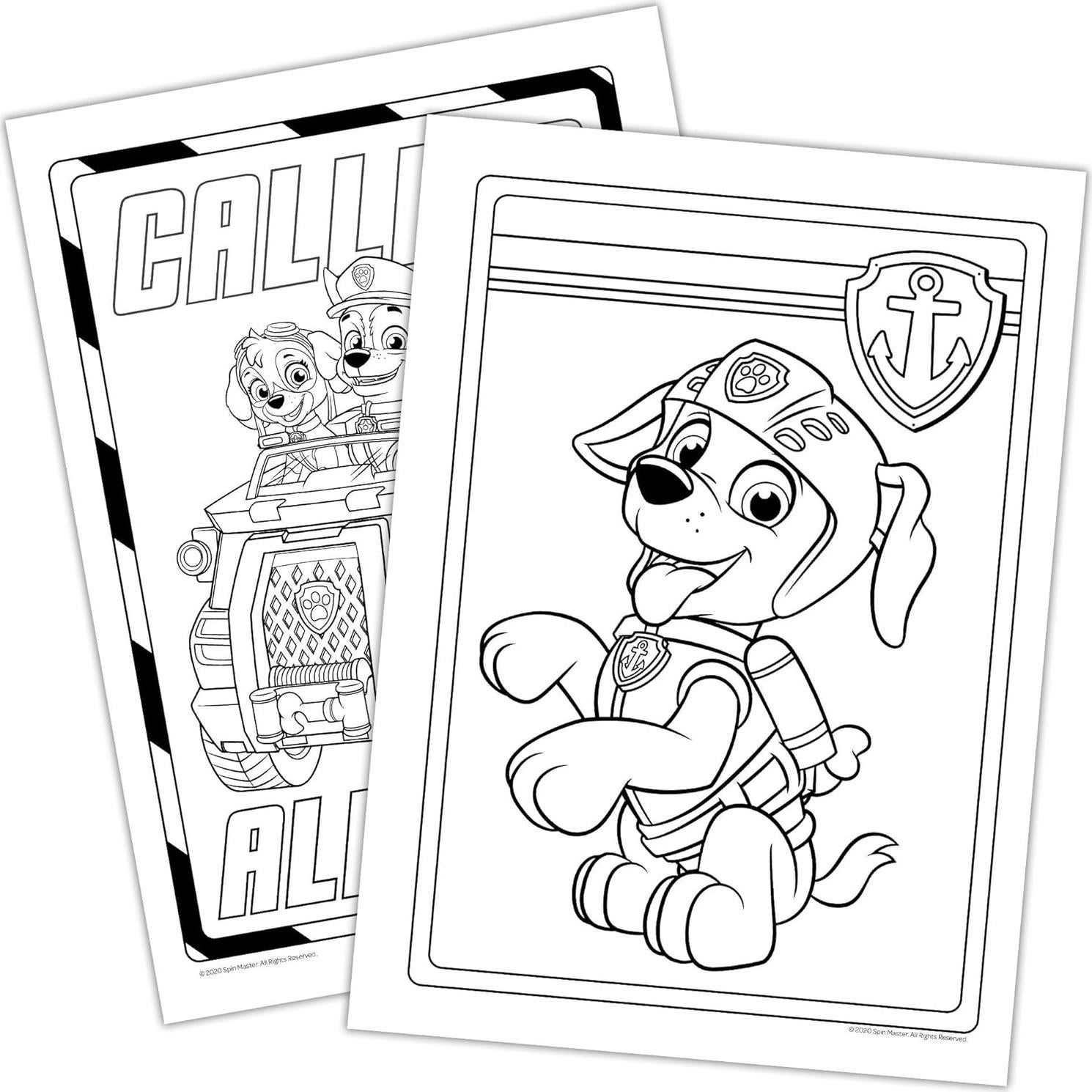 Libro de Colorear Imagine Ink PAW Patrol 16 Páginas con Marcador