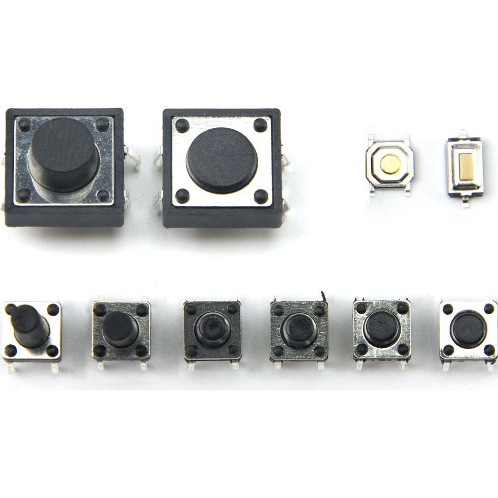 280 Piezas Interruptores de Botón Táctil 4 Pines XLX