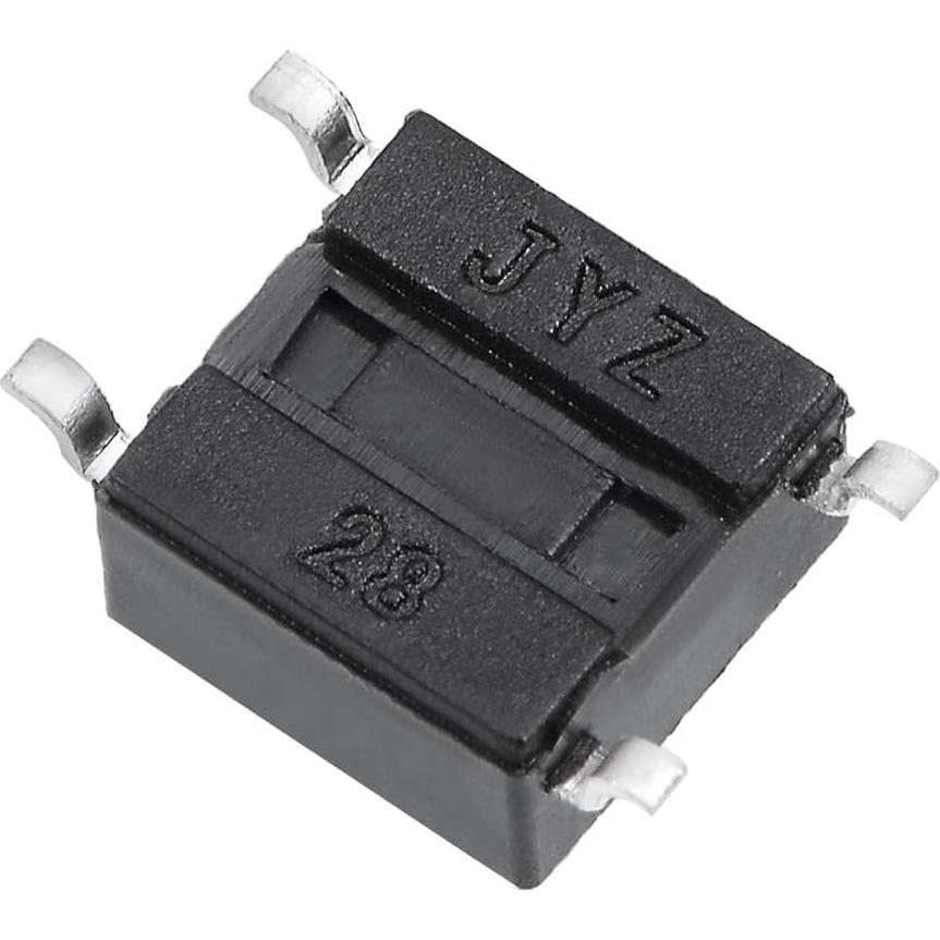 Interruptor Táctil Momentáneo uxcell 6x6x5mm 50PCS SPST