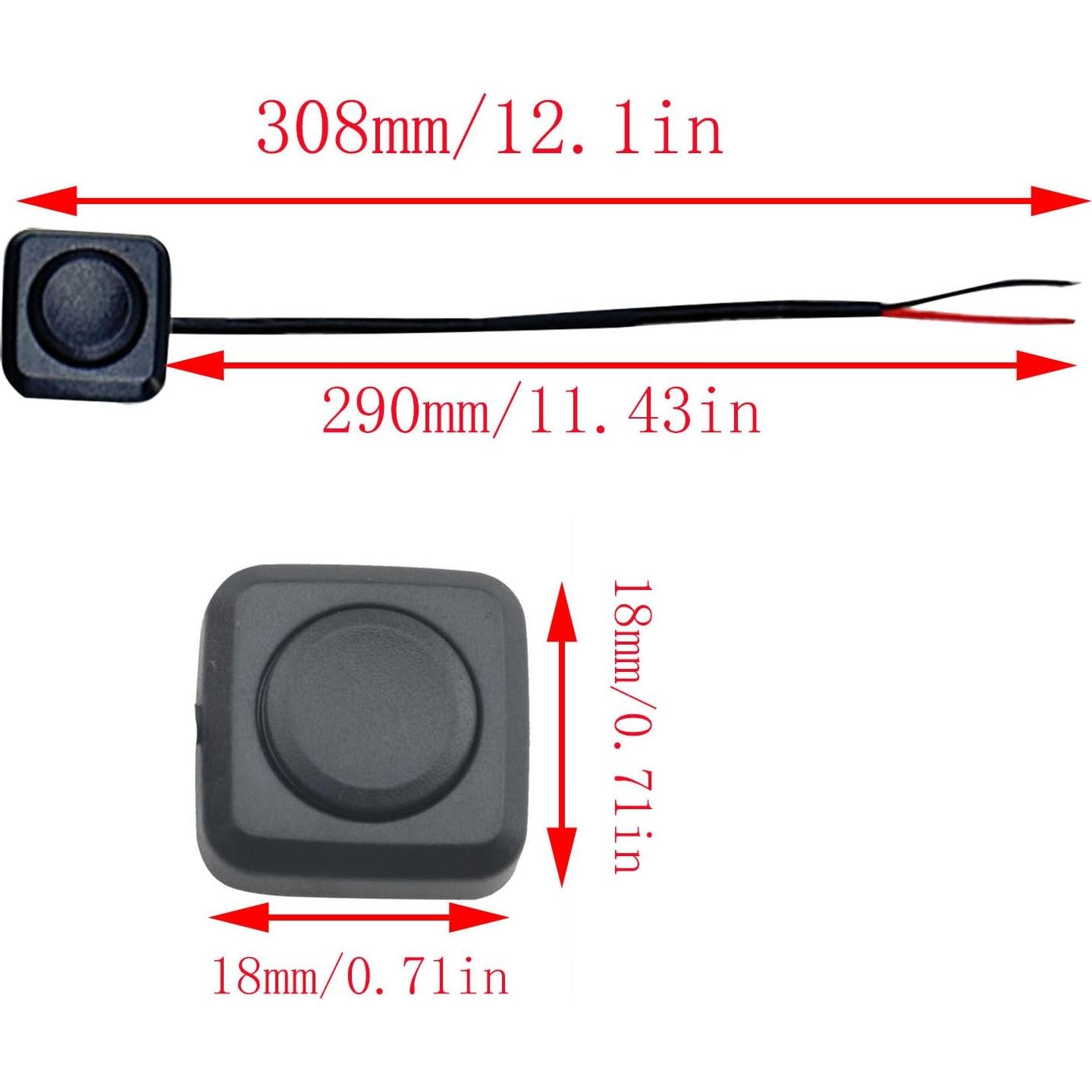 Interruptor Momentáneo 4PCS CHENJIN 12V 24V Compacto