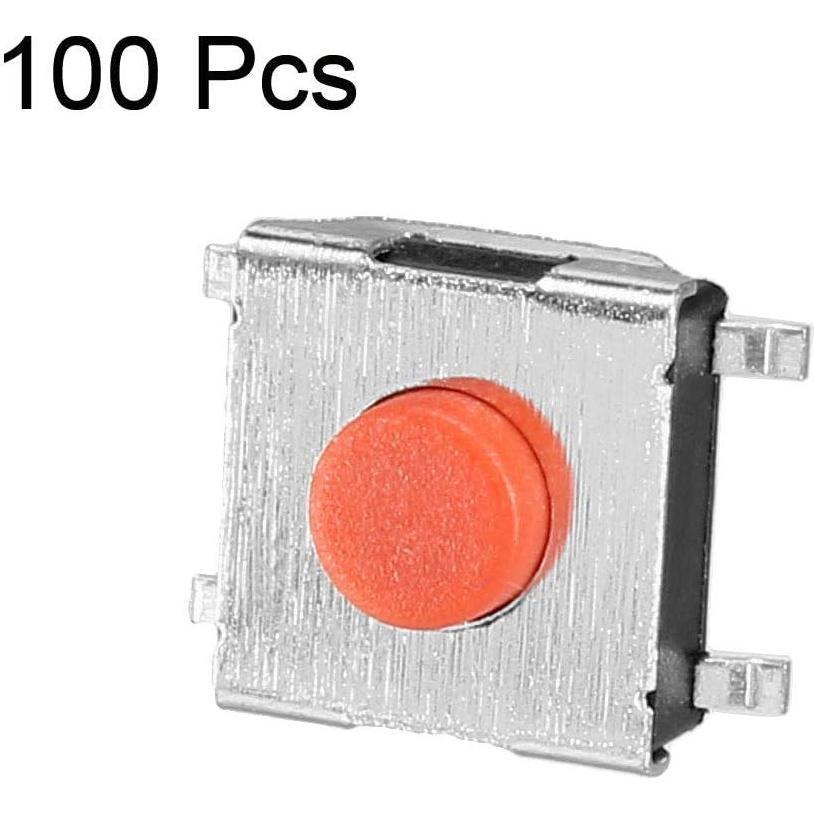 Interruptor Táctil Momentáneo uxcell 6x6x3.1mm 100PCS