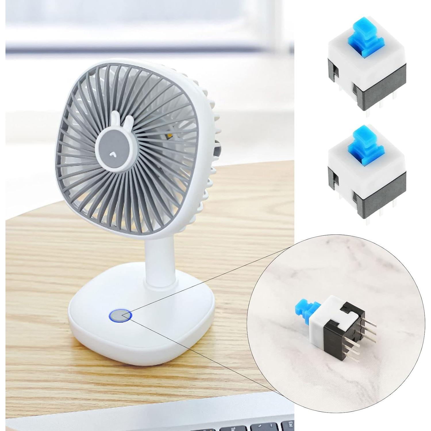 Interruptores de Auto-Bloqueo 6 Pines Crear Idea 20pcs 8x8mm