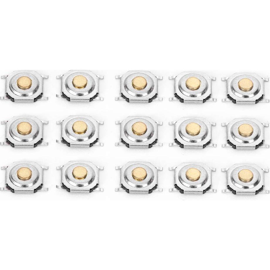 300 Interruptores de Botón Táctil WALFRONT 4x4x1.5mm