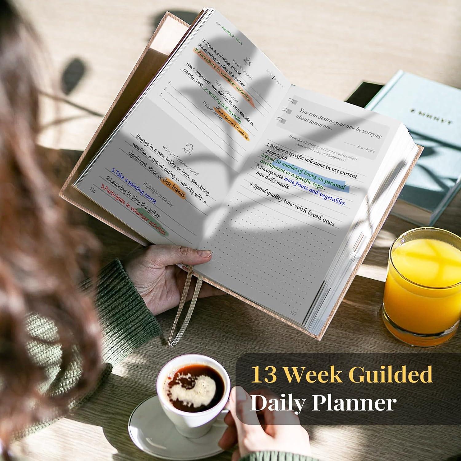 Diario de Cuidado Personal 5 MINUTOS AL DÍA Beige 91 Días