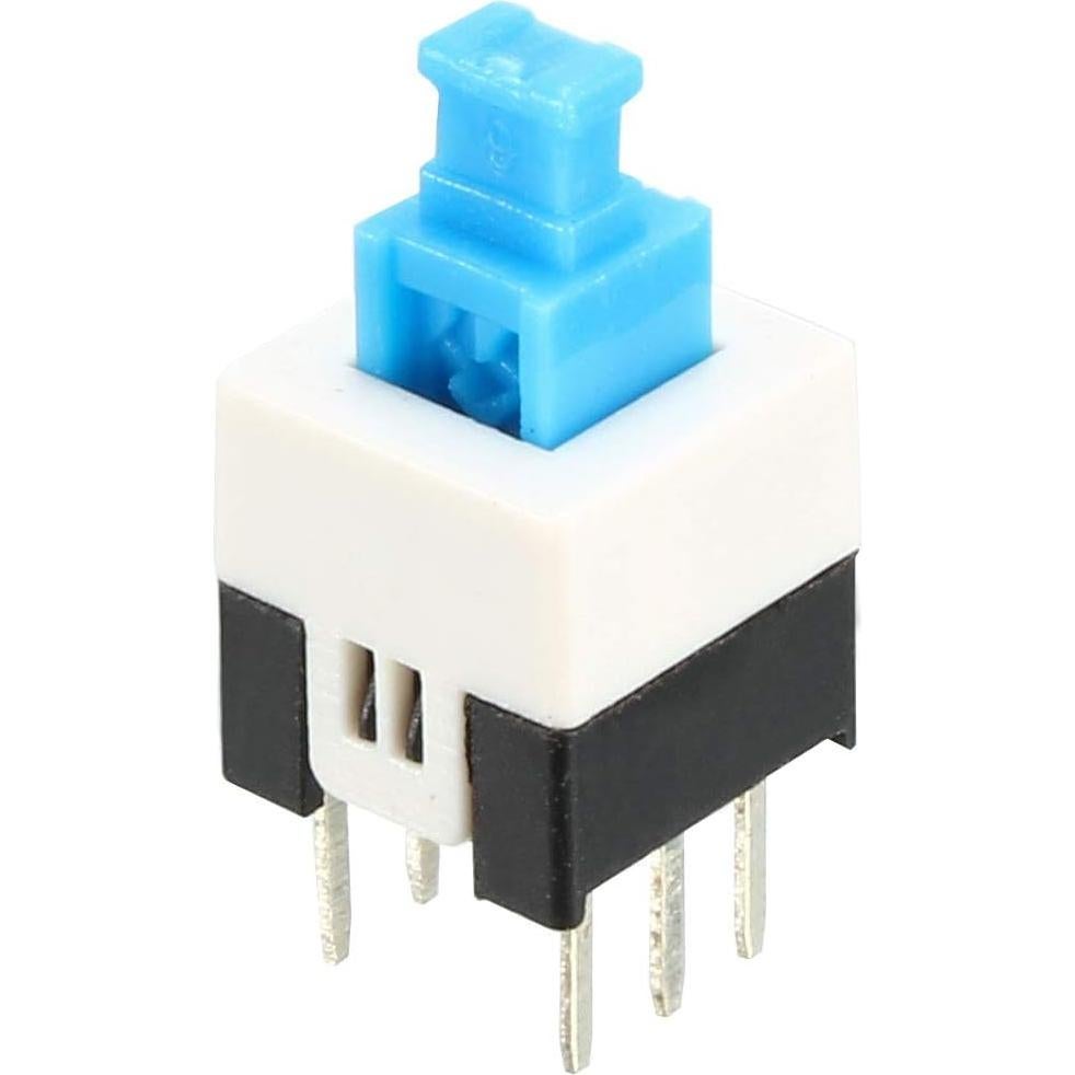 Interruptor Táctil Auto-bloqueante uxcell 40 Pcs 7x7mm