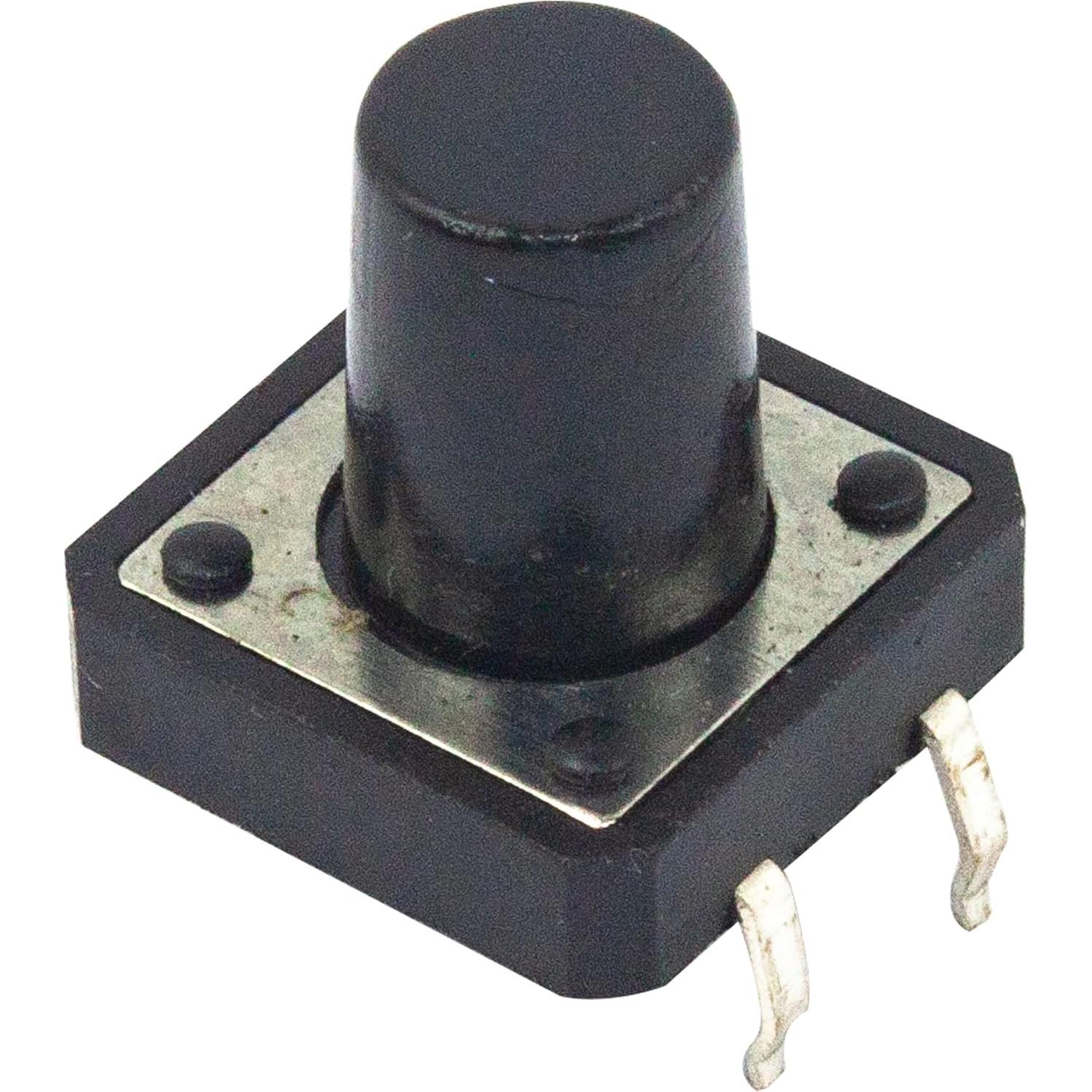 Tactile Push Button Switch 4PIN ON/Off Horizontal Tactile Mini Micro Momentary Tact Switch (12x12x12mm (10pcs))