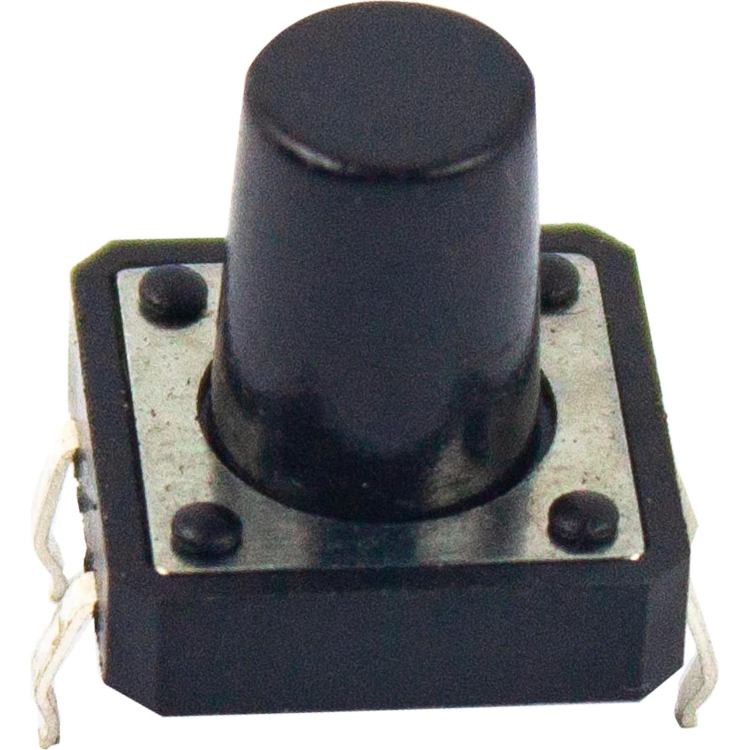 Tactile Push Button Switch 4PIN ON/Off Horizontal Tactile Mini Micro Momentary Tact Switch (12x12x12mm (10pcs))