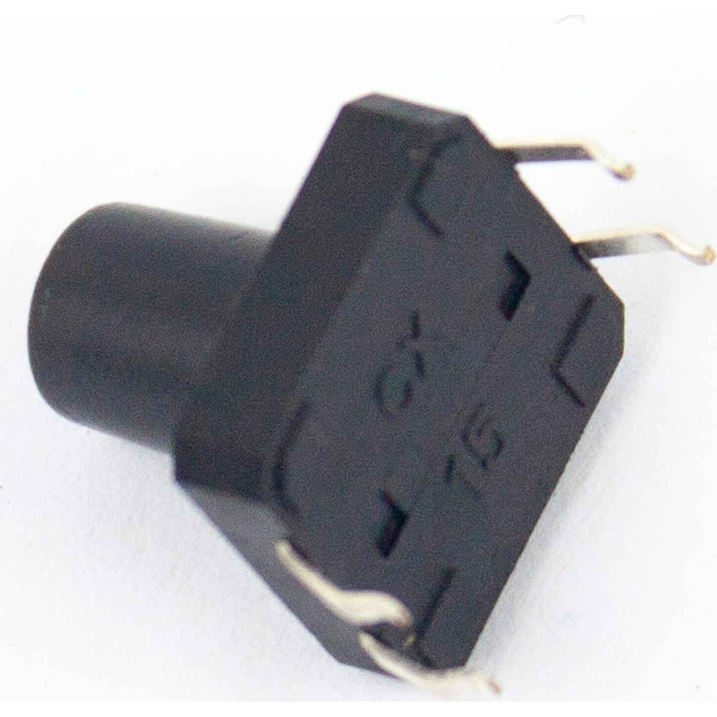Tactile Push Button Switch 4PIN ON/Off Horizontal Tactile Mini Micro Momentary Tact Switch (12x12x12mm (10pcs))