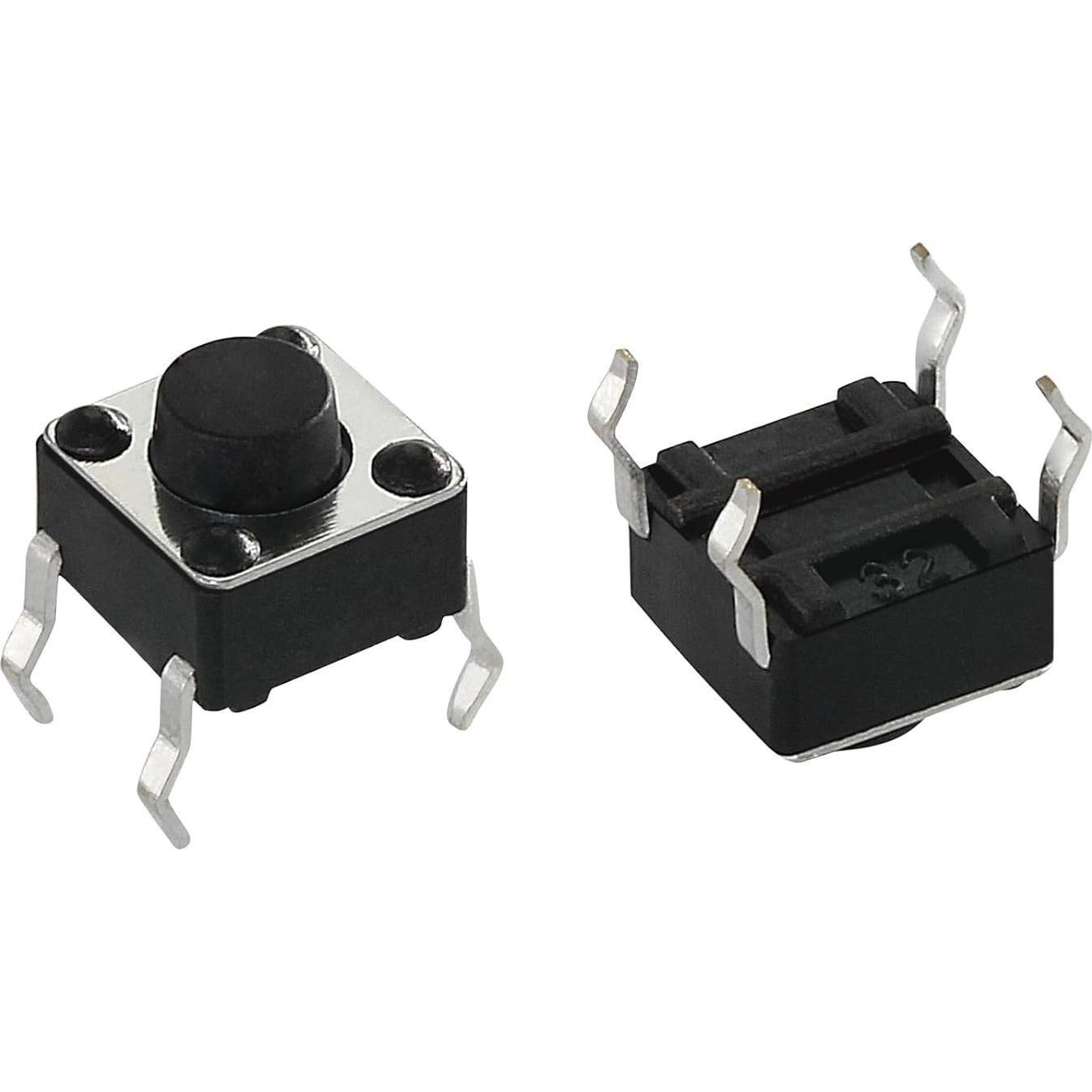 Interruptor táctil 200 piezas TAIJSDK 4 pines 6x6x4.3mm