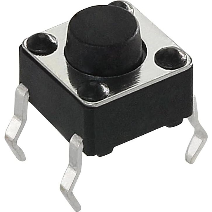 Interruptor táctil 200 piezas TAIJSDK 4 pines 6x6x4.3mm