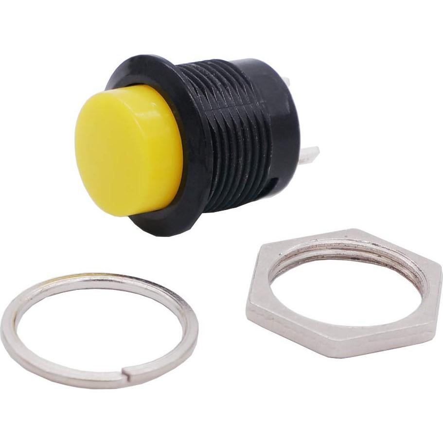 Interruptores Momentáneos Twidec 10Pcs 6A 250V Multicolor