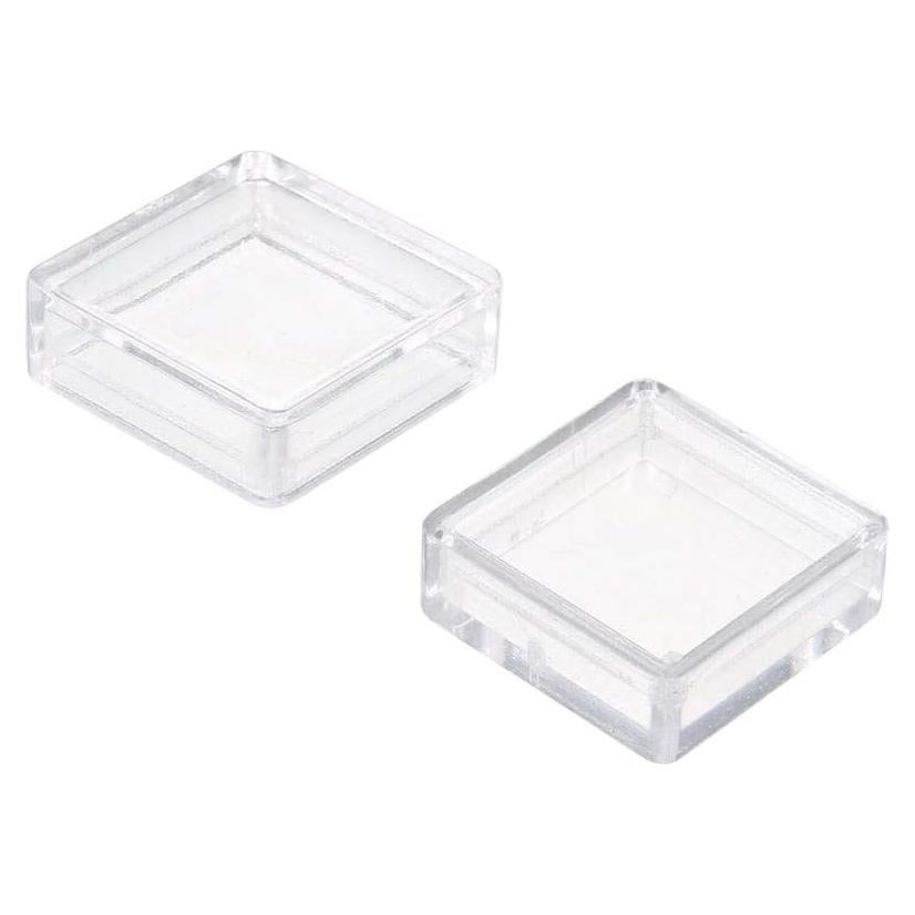 30 Tapas de Botón Pulsador Táctil uxcell A14 12x12mm Claro