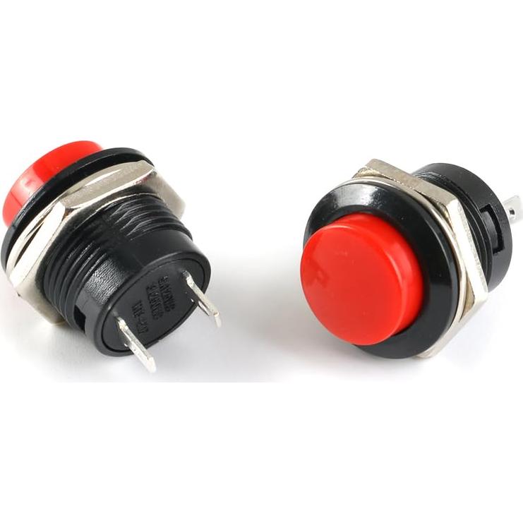 28 Piezas Interruptores de Botón Momentáneo 16MM EC Buying