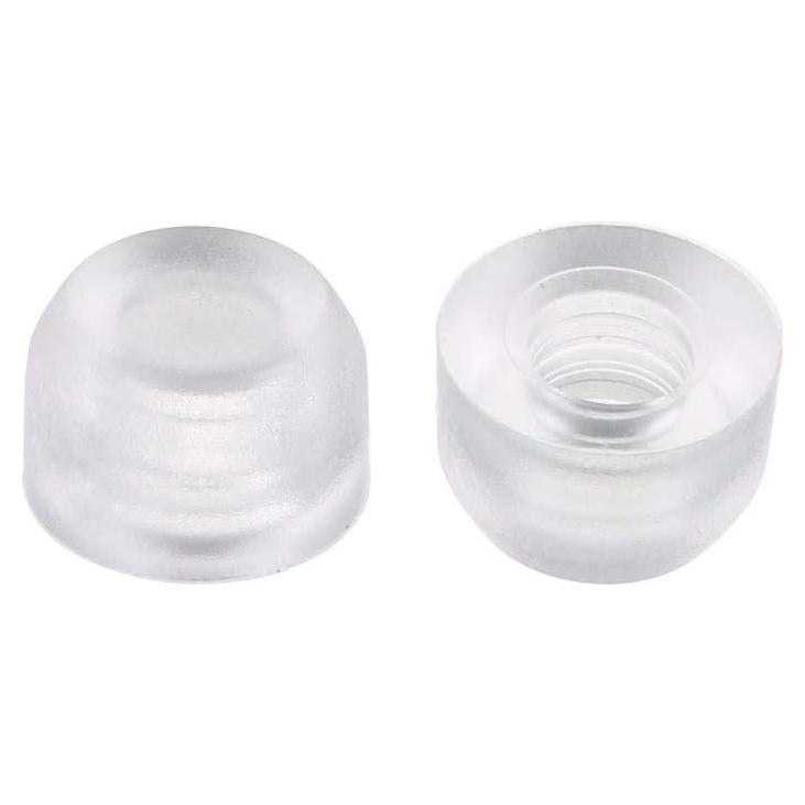 Tapa de Botón Pulsador uxcell 20 Pcs 3mm Transparente