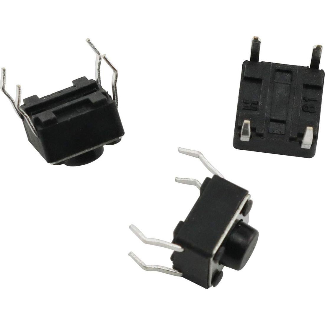 Interruptor Táctil E-outstanding 50PCS 6x6mm 4 Pines