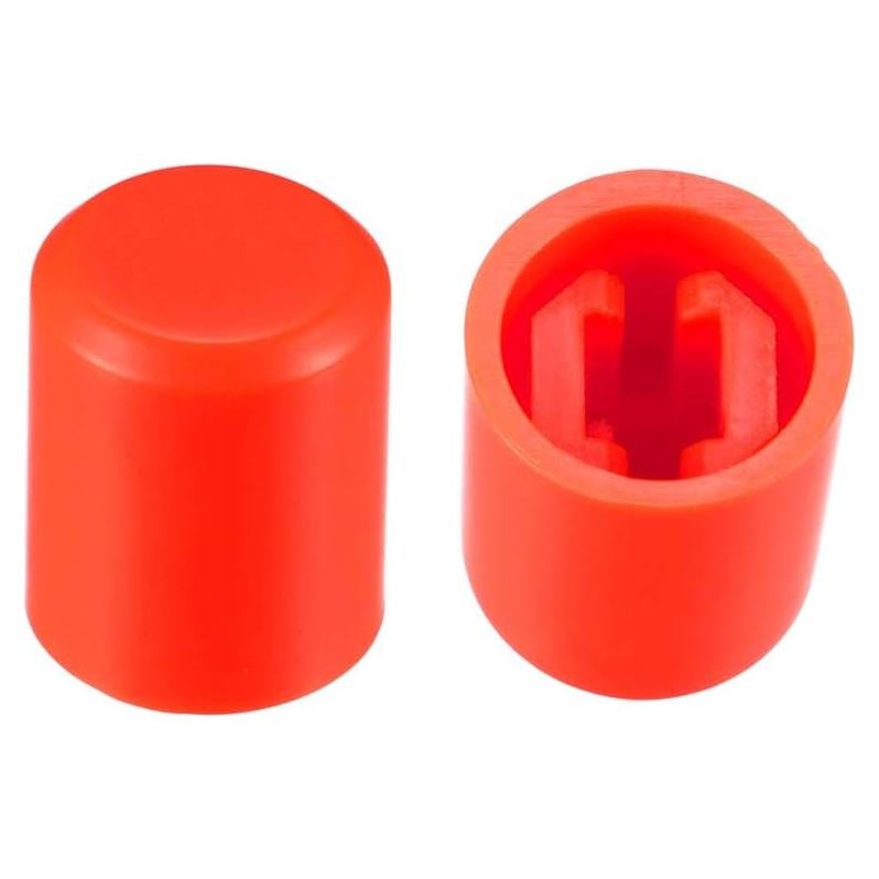 Tapa de Interruptor Micro uxcell 20 Pcs 3.1mm Rojo