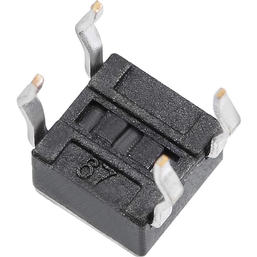 Interruptor Táctil Momentáneo uxcell 4.5x4.5mm 6PCS