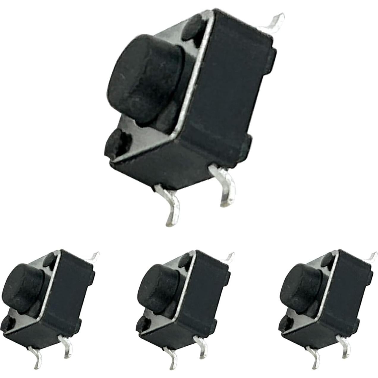 20 Pcs Micro Interruptores Táctiles 6x6x5 mm L·K Longkun