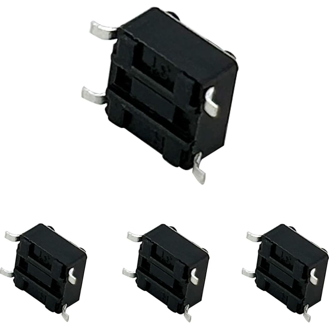 20 Pcs Micro Interruptores Táctiles 6x6x5 mm L·K Longkun