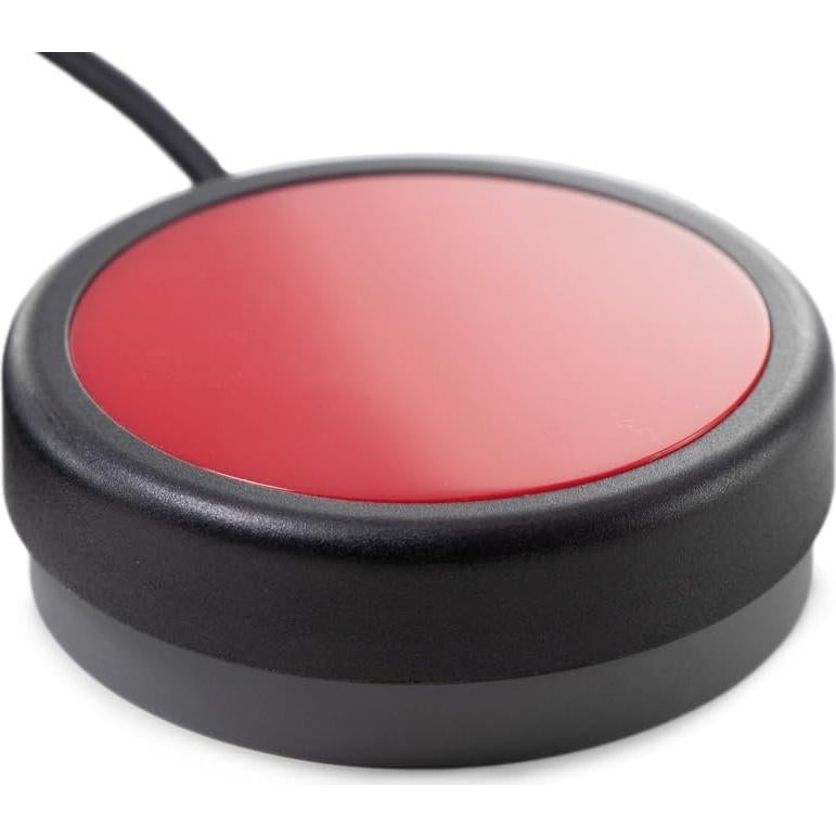 Interruptor de un botón X-keys Rojo 3.5mm 12 pies (3.6m)