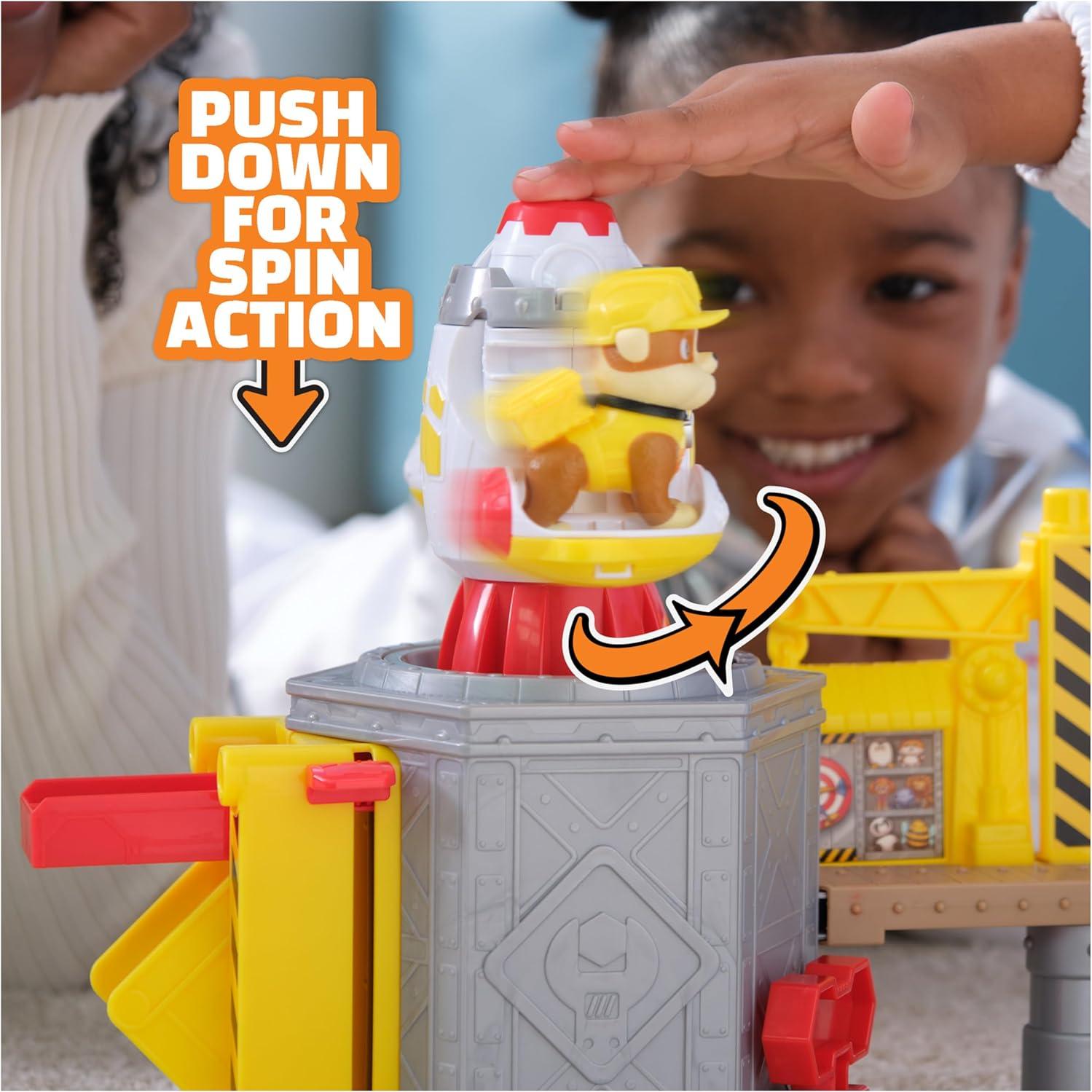 Juego de Nave Espacial Rubble & Crew con Figura 5 cm