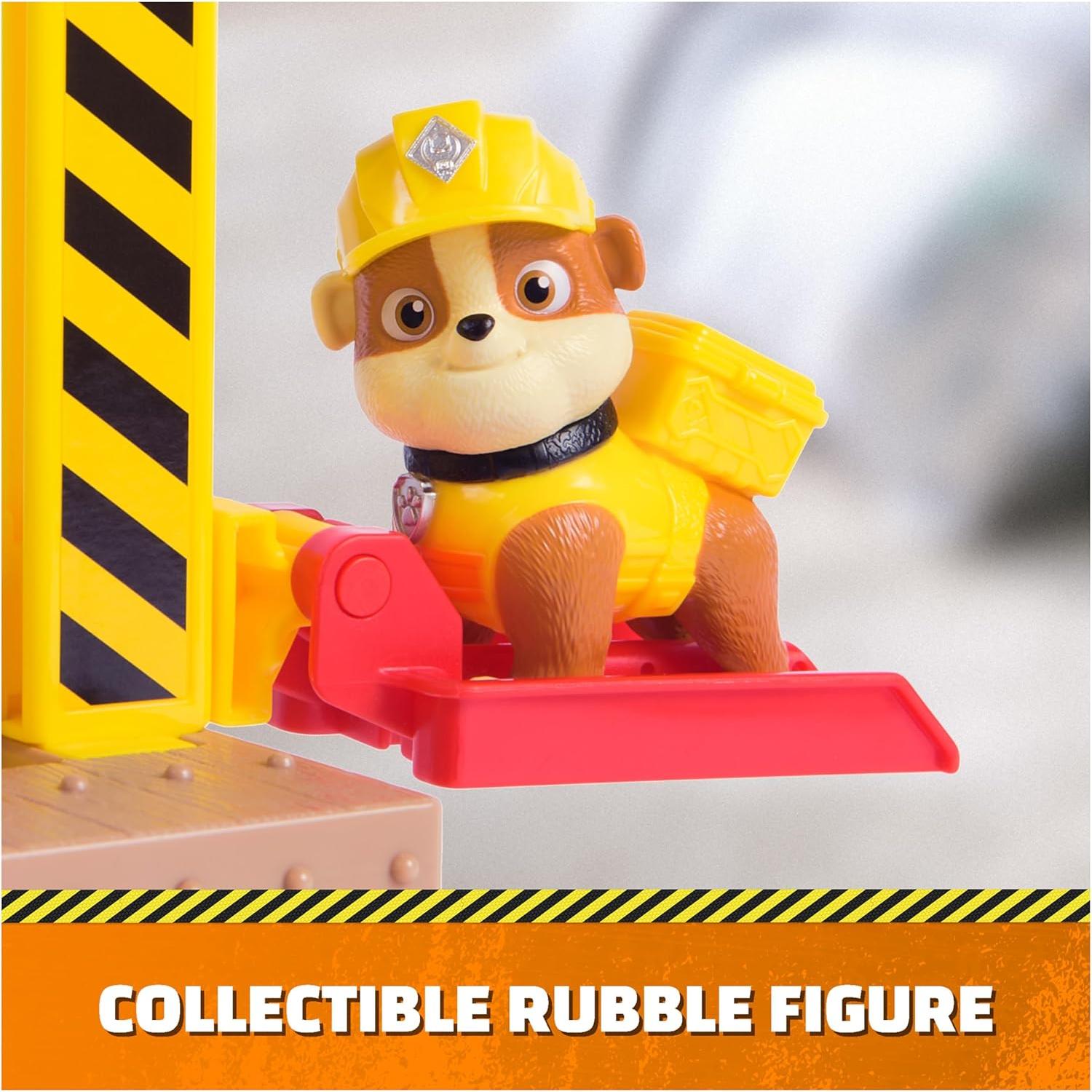Juego de Nave Espacial Rubble & Crew con Figura 5 cm