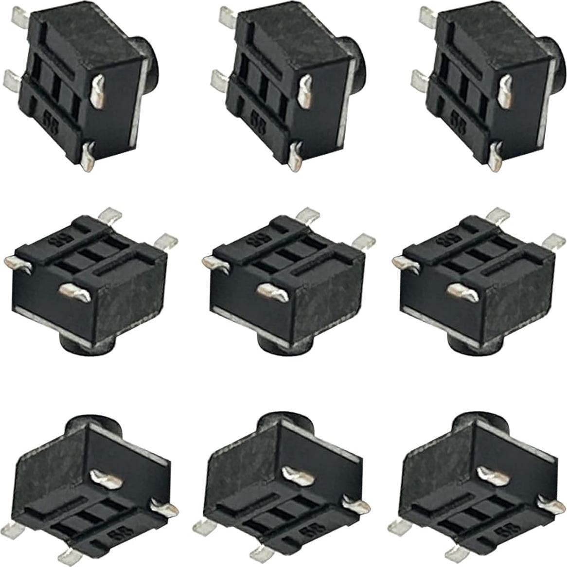 Interruptor Táctil Micro 4 Pines L·K Longkun 20 Pcs 4.5x4.3 mm