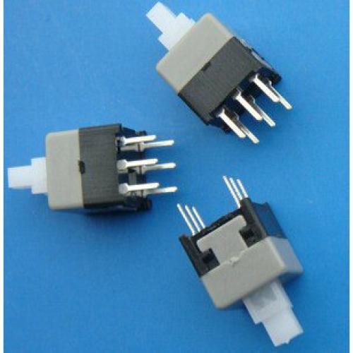 100 Piezas Micro Interruptor Táctil 6 Pin Superele 5.8mm