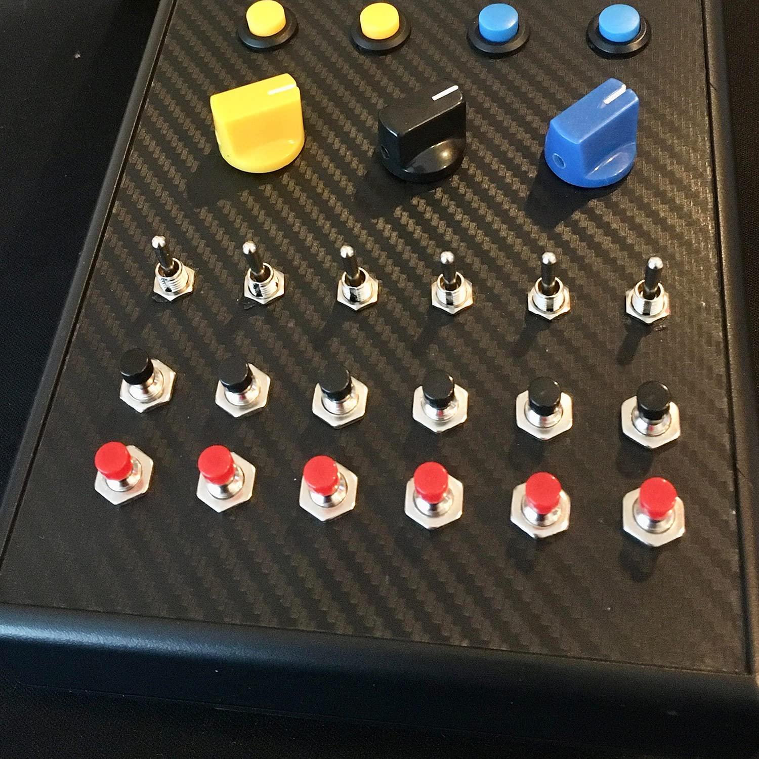 Interruptor Momentáneo SPST 2 Pines DaierTek 250VAC 1A - 10 Pack