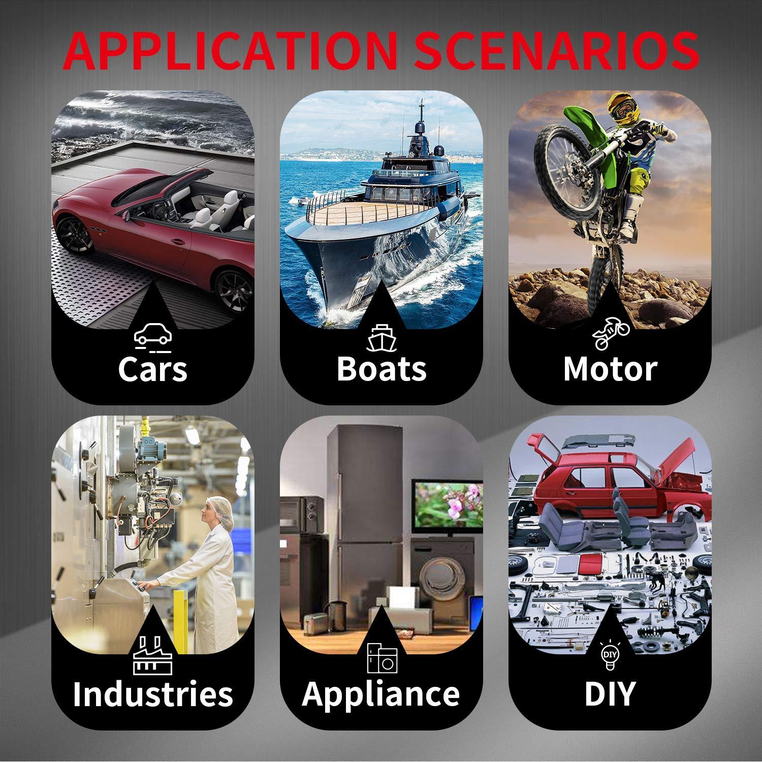 Interruptor de Botón Momentáneo 12mm DaierTek IP65 Acero Inoxidable