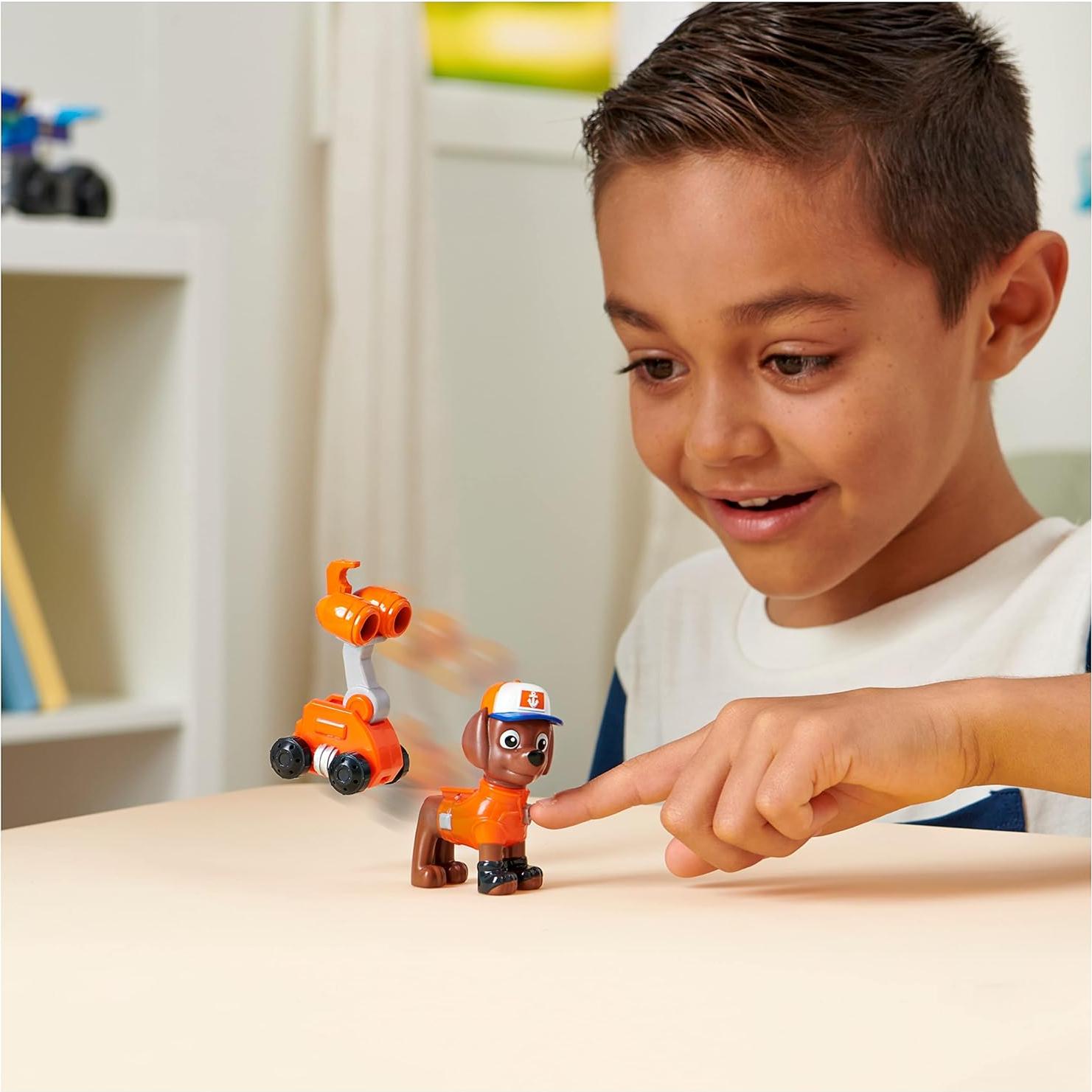 Figura de acción Zuma PAW Patrol Big Truck Pups con dron