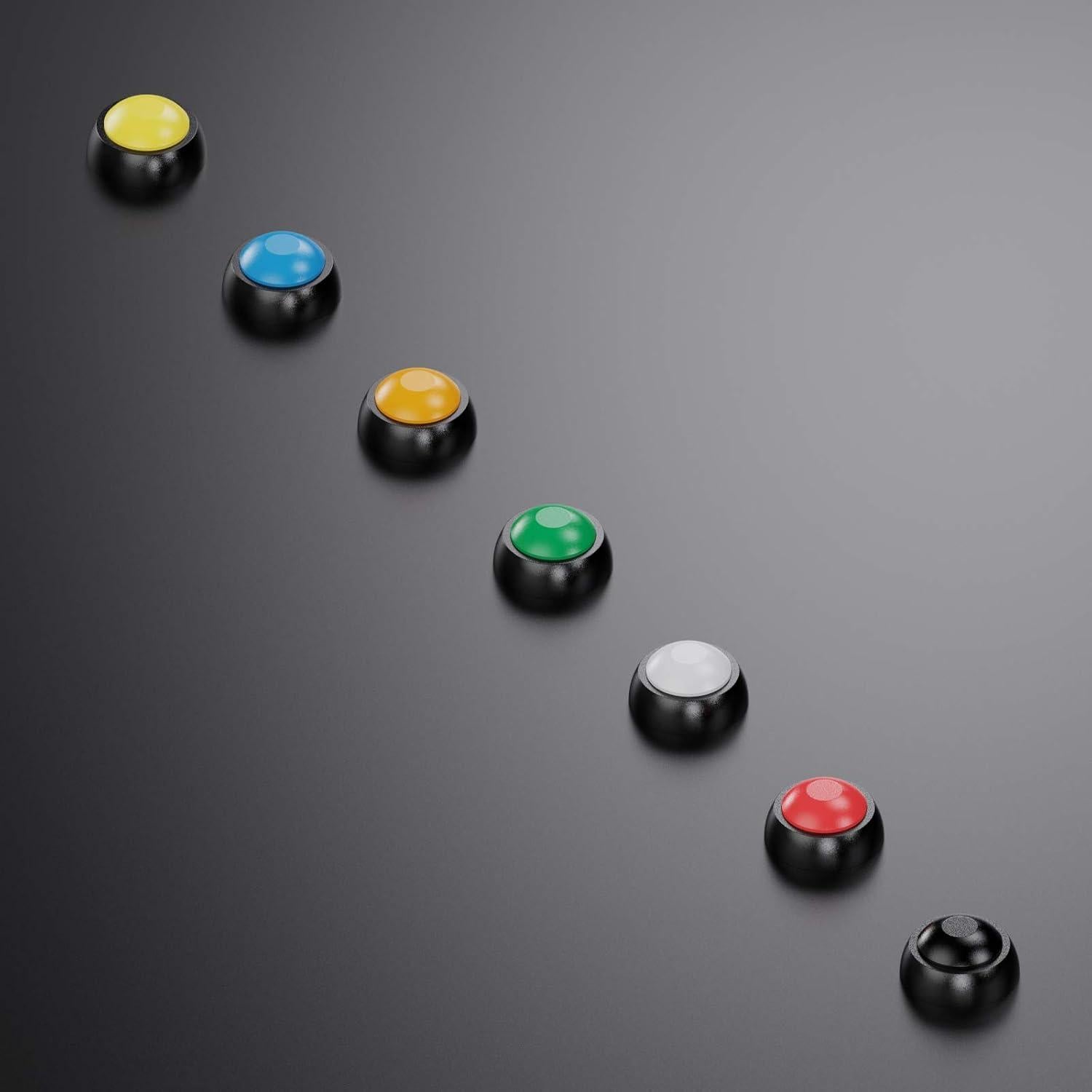 Interruptor de Botón Momentáneo Impermeable DIYhz 12mm 14 Colores