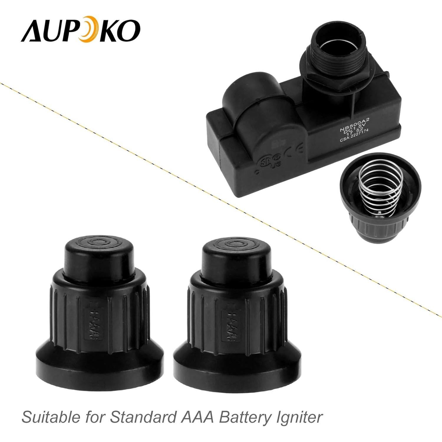 Tapa de Encendedor Aupoko Botón Pulsador Batería AAA 2.66cm