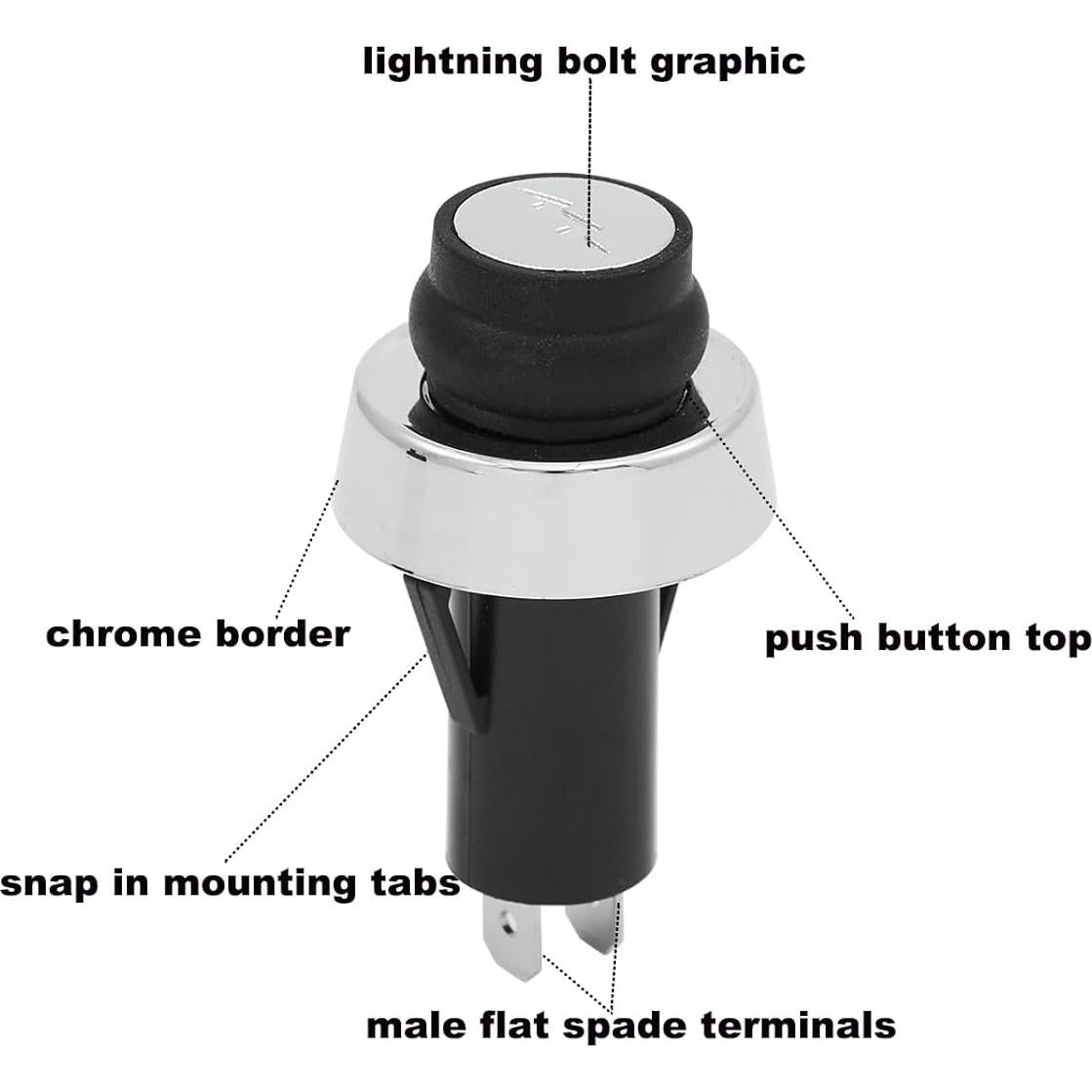 Interruptor de Encendido Weber 66220 para Parrillas Genesis II y Spirit II
