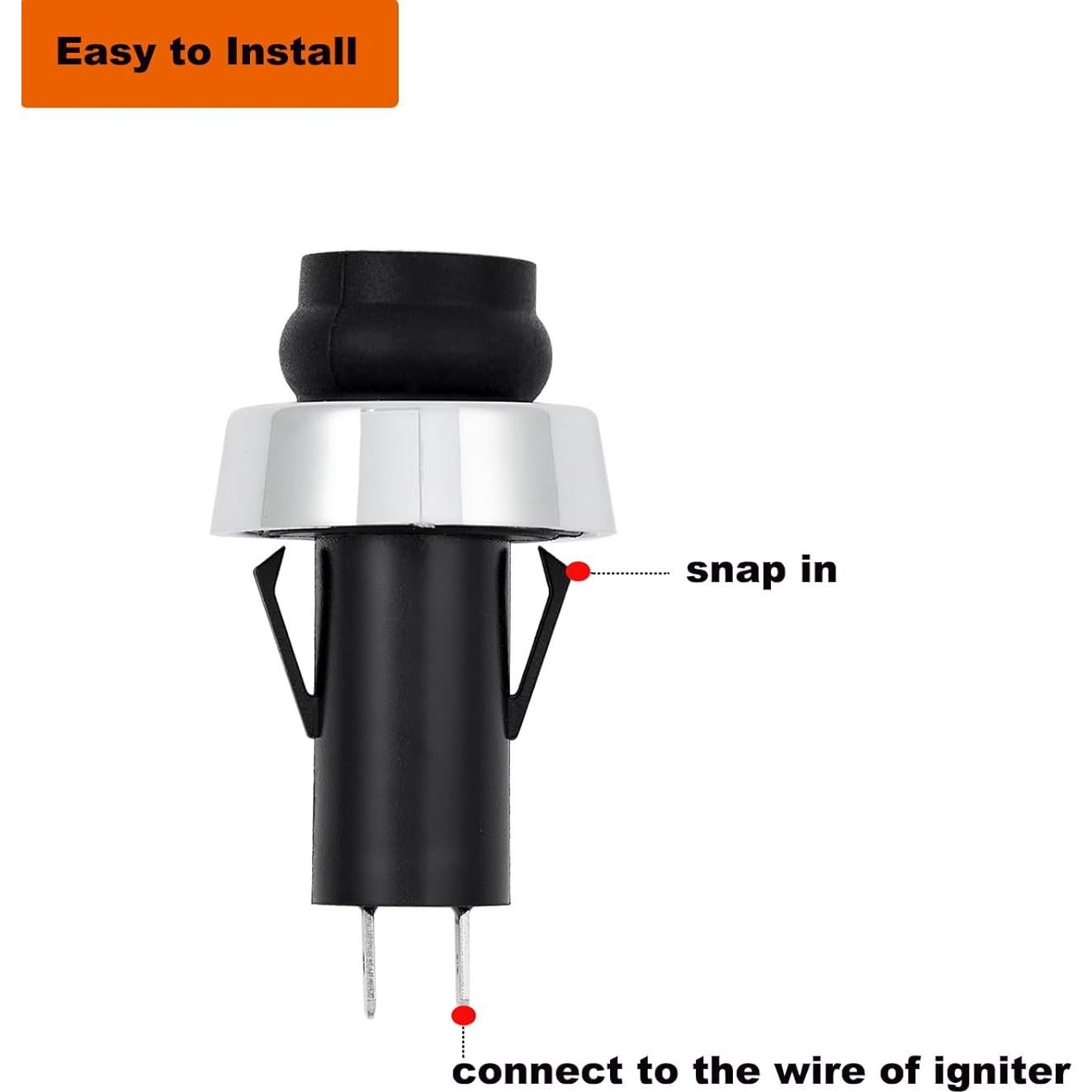 Interruptor de Encendido Weber 66220 para Parrillas Genesis II y Spirit II