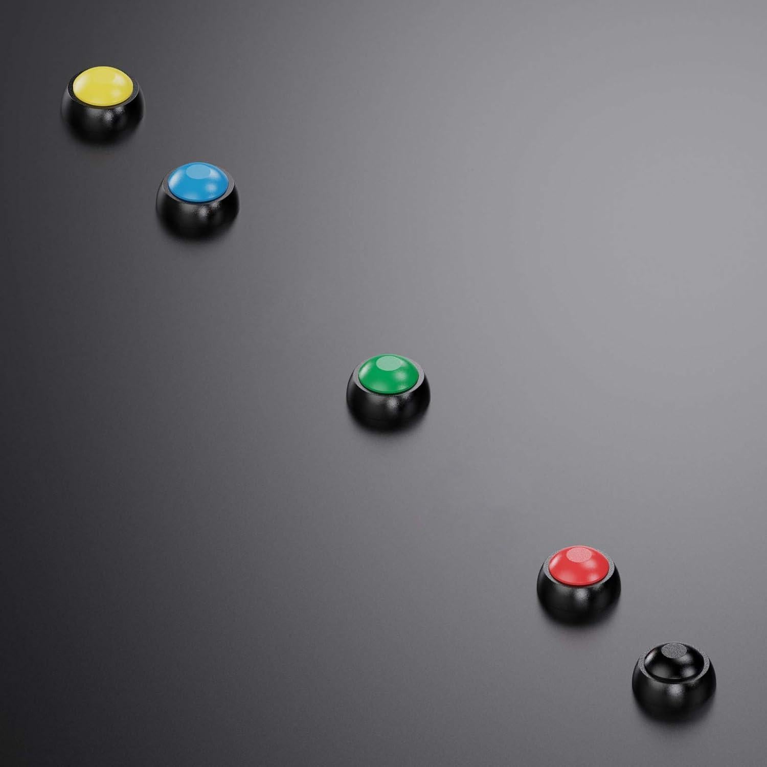 Interruptor de Botón Momentáneo DIYhz 12mm Normal Abierto 14pcs