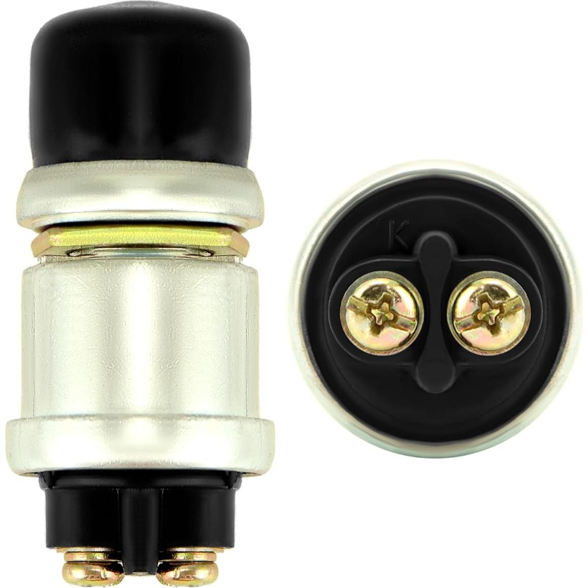 Interruptor de Botón de Inicio QWORK 12V 50A 4 Pcs